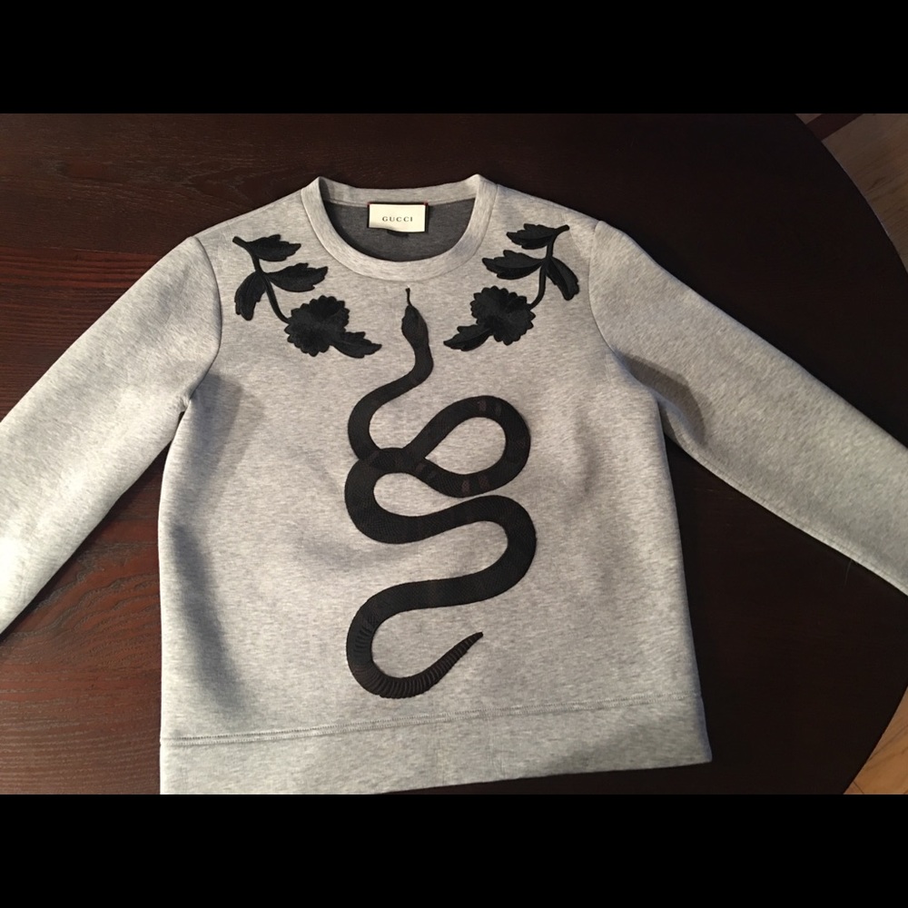 Gucci snake sweatshirt